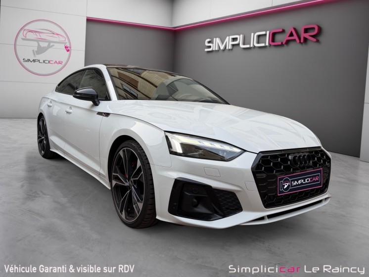 Audi a5 sportback 40 tfsi 204 s tronic 7 quattro s line occasion simplicicar le raincy simplicicar simplicibike france
