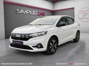 Dacia sandero tce 90 expression garantie constructeur occasion simplicicar le mans simplicicar simplicibike france