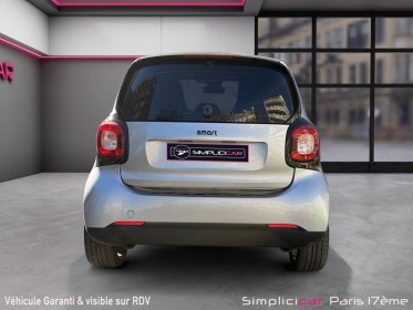 Smart fortwo coupe 82 ch electrique ba1 passion occasion paris 17ème (75)(porte maillot) simplicicar simplicibike france