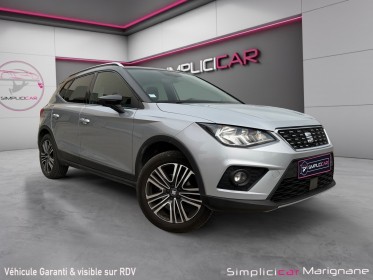 Seat arona 1.0 ecotsi 115 ch start/stop bvm6 xcellence 1ère main radar de recul carplay barre de toit suivi limpide...