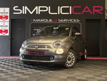 Fiat 500 1.2 8v 69 ch lounge dualogic garantie 12 mois occasion  simplicicar aix les bains simplicicar simplicibike france