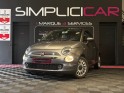 Fiat 500 1.2 8v 69 ch lounge dualogic garantie 12 mois occasion  simplicicar aix les bains simplicicar simplicibike france