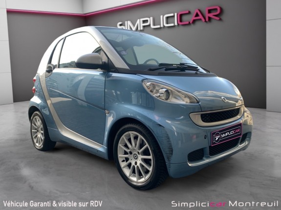 Smart fortwo coupe smart  1.0 71ch mhd passion garantie 12 mois occasion montreuil (porte de vincennes)(75) simplicicar...