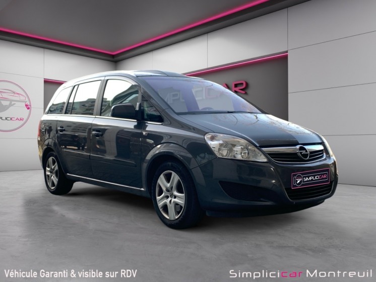 Opel zafira 1.7 cdti - 110 ch fap ecoflex cool line 2 7 places premiere main garantie 12 mois occasion montreuil (porte de...