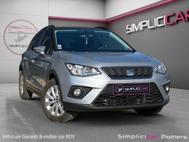 Seat arona 1.0 ecotsi 115 ch start/stop bvm6 style carplay radar av ar garantie 12 mois occasion simplicicar poitiers...