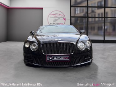 Bentley continental gtc 6.0 w12 – 635 ch speed, caméra ar/360, radar av/ar, siège chauffant/ventilé/massant, garantie...