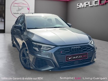Audi s3 sportback tfsi 310 s tronic 7 quattro occasion simplicicar livry gargan simplicicar simplicibike france