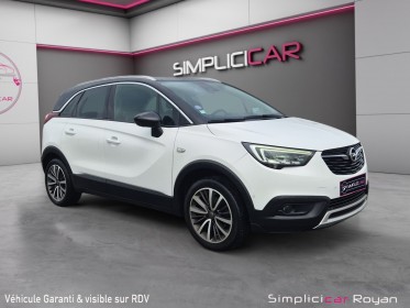 Opel crossland x 1.2 turbo 110 ch bva6 ultimate garantie 12 mois / entretiens a jour occasion simplicicar royan simplicicar...