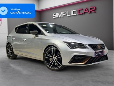 Seat leon 2.0 tsi 290 dsg7 cupra - garantie 12 mois occasion parc voitures beauvais simplicicar simplicibike france