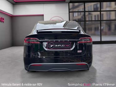 Tesla model x 100 kwh tri-motor plaid / autopilot/ garantie 12 mois occasion paris 17ème (75)(porte maillot) simplicicar...