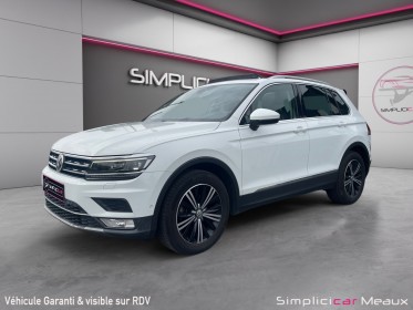 Volkswagen tiguan 2.0 tdi 150 dsg7 carat occasion simplicicar meaux simplicicar simplicibike france