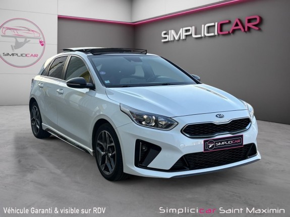 Kia ceed 1.4 t-gdi 140 ch isg dct7 gt line occasion simplicicar st-maximin simplicicar simplicibike france