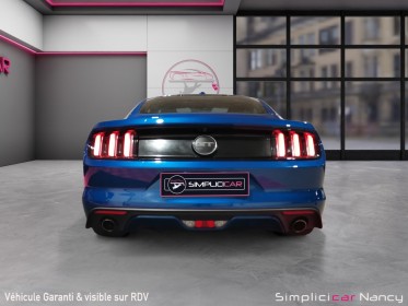 Ford mustang fastback v8 5.0 421 gt a bleu électrique carplay carnet d'entretien ford garantie 12 mois occasion simplicicar...