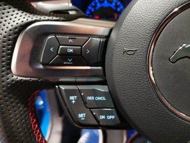 Ford mustang fastback v8 5.0 421 gt a bleu électrique carplay carnet d'entretien ford garantie 12 mois occasion simplicicar...