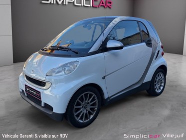 Smart fortwo coupe 451 1.0 turbo br 84 cv boite auto, sellerie cuire, caméra de recul, garantie 12 mois. occasion...