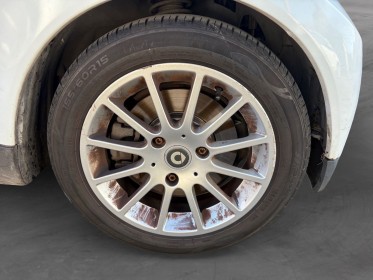 Smart fortwo coupe 451 1.0 turbo br 84 cv boite auto, sellerie cuire, caméra de recul, garantie 12 mois. occasion...