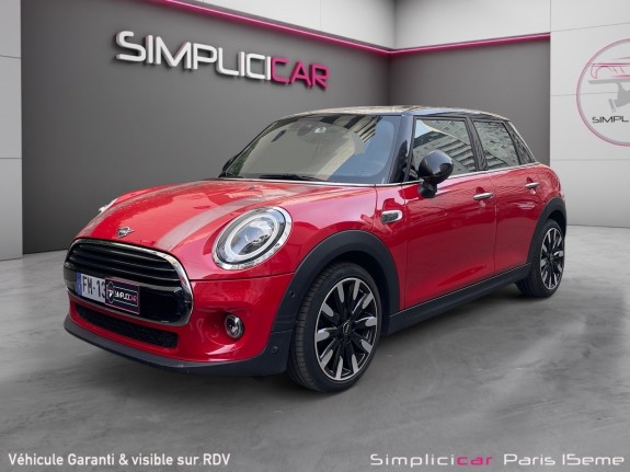 Mini hatch 5 portes f55 lci cooper 136 ch bva7 edition greenwich occasion paris 15ème (75) simplicicar simplicibike france