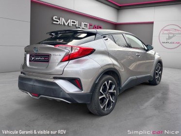 Toyota c-hr hybride rc18 122h dynamic /camera/radar av-arr/tres bon etat/garantie 12 mois occasion  simplicicar nice -...