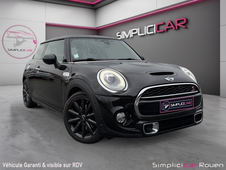 Mini hatch 3 portes f56 lci cooper s 192 ch bva7 / garantie 12 mois/ porte vélo spécifique mini occasion simplicicar rouen...