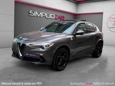 Alfa romeo stelvio 2.9 v6 510ch at8 quadrifoglio francais garantie 12 mois toit ouvrant full options entretiens alfa romeo...