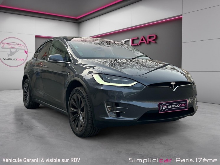 Tesla model x 90d dual motor occasion paris 17ème (75)(porte maillot) simplicicar simplicibike france