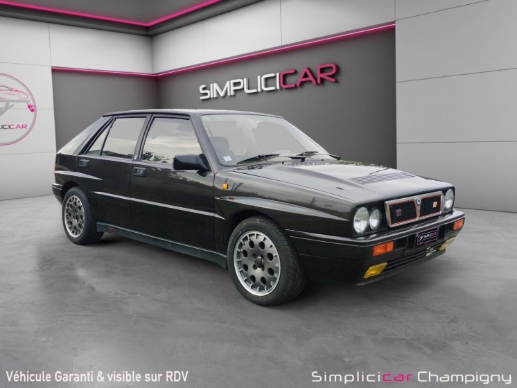 Lancia delta 2.0 hf tbo 16v intégrale véhicule collection faible kilométrage occasion champigny-sur-marne (94) simplicicar...