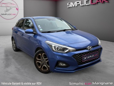 Hyundai i20 1.0 t-gdi 100 dct-7 intuitive apple carplay camera de recul garantie 12 mois occasion simplicicar marignane ...
