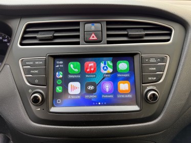 Hyundai i20 1.0 t-gdi 100 dct-7 intuitive apple carplay camera de recul garantie 12 mois occasion simplicicar marignane ...