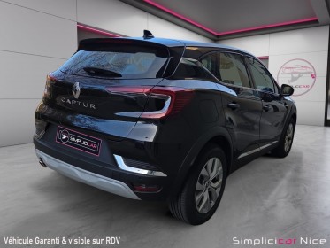 Renault captur 1.3 tce 140 edc intens occasion  simplicicar nice - pfvauto simplicicar simplicibike france