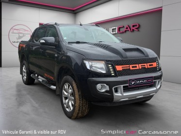 Ford ranger double cabine 3.2 tdci 200 4x4 wildtrak occasion simplicicar carcassonne simplicicar simplicibike france