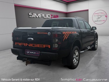 Ford ranger double cabine 3.2 tdci 200 4x4 wildtrak occasion simplicicar carcassonne simplicicar simplicibike france