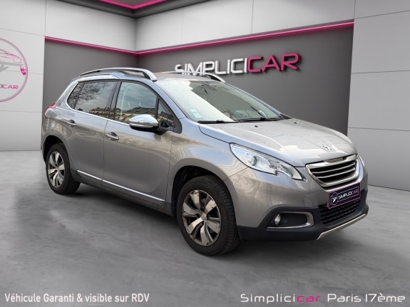 Peugeot 2008 1.2 puretech 110ch ss eat6 allure / radar de recul / courroie change / attelage occasion paris 17ème (75)(porte...