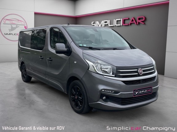 Fiat talento cabine approfondie euro d-temp 1.2 lh1 2.0 ecojet 170 ch evoluzione 6 places -camera de recul-carplay-suivie...