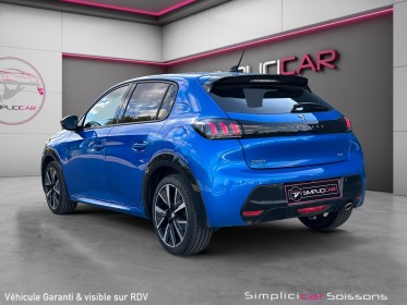 Peugeot 208 100ch gt - toit/carplay/caméra/led intérieur - extension de garantie 2028 occasion simplicicar soissons...