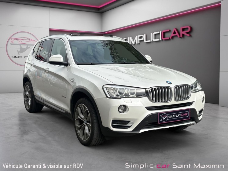 Bmw x3 f25 lci sdrive20i 184ch xline a occasion simplicicar st-maximin simplicicar simplicibike france