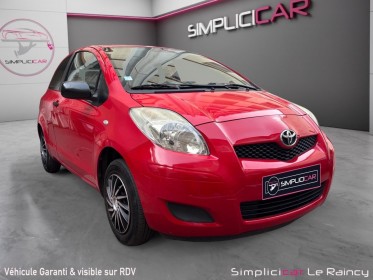 Toyota yaris 1.0 - 69 vvt-i up garantie 12 mois occasion simplicicar le raincy simplicicar simplicibike france