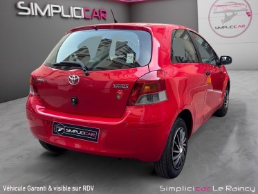 Toyota yaris 1.0 - 69 vvt-i up garantie 12 mois occasion simplicicar le raincy simplicicar simplicibike france
