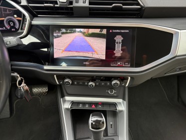 Audi q3 35 tfsi 150 ch s tronic 7 design luxe bleu cosmos caméra de recul toit ouvrant garantie 12 mois occasion simplicicar...