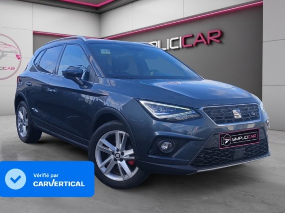 Seat arona 1.0 ecotsi 115 ch start/stop bvm6 fr garantie 12 mois occasion parc voitures beauvais simplicicar simplicibike...