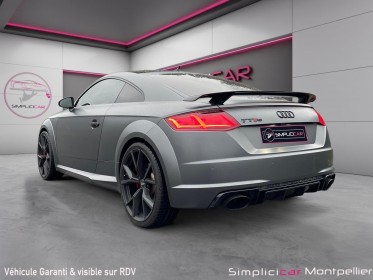 Audi tt rs coupe 2.5l tfsi 400 s tronic 7 quattro pack carbon carplay garantie 12mois occasion montpellier (34) simplicicar...