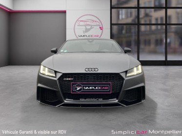 Audi tt rs coupe 2.5l tfsi 400 s tronic 7 quattro pack carbon carplay garantie 12mois occasion montpellier (34) simplicicar...