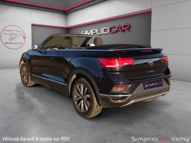 Volkswagen t-roc cabriolet 1.5 tsi evo 150 ch dsg7 style révisée garantie 12 mois apple carplay caméra de recul sièges......