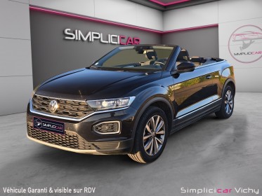 Volkswagen t-roc cabriolet 1.5 tsi evo 150 ch dsg7 style révisée garantie 12 mois apple carplay caméra de recul sièges......