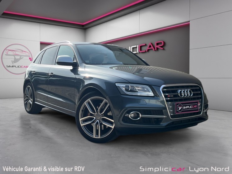Audi sq5 v6 3.0 bitdi 313 quattro tiptronic 8 attelage barre de toit garantie 12 mois occasion simplicicar lyon nord...