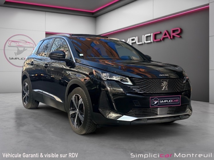 Peugeot 3008 bluehdi 130ch ss eat8 gt pack garantie 12 mois entretien complet full options occasion montreuil (porte de...