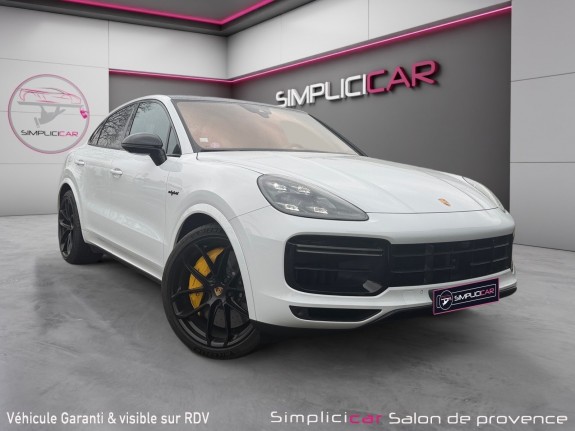 Porsche cayenne coupe 4.0 v8 680 ch turbo s - porsche approved - excellent etat - batterie neuve occasion simplicicar salon...
