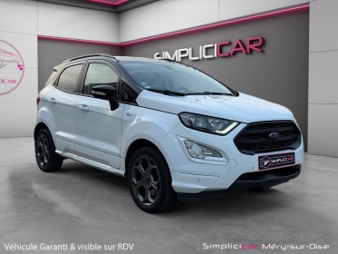 Ford ecosport 1.0 ecoboost 125ch ss bvm6 st-line carplay garantie 12 mois occasion simplicicar mery-sur-oise simplicicar...