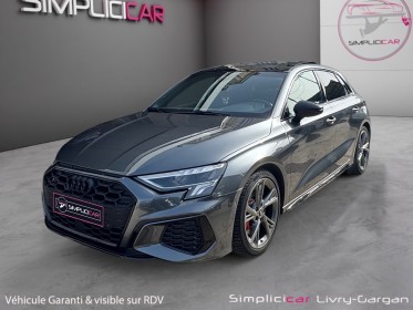 Audi s3 sportback tfsi 310 s tronic 7 quattro occasion simplicicar livry gargan simplicicar simplicibike france