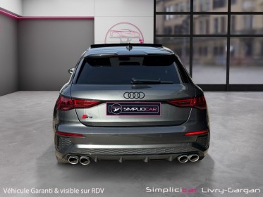Audi s3 sportback tfsi 310 s tronic 7 quattro occasion simplicicar livry gargan simplicicar simplicibike france