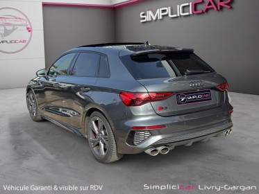 Audi s3 sportback tfsi 310 s tronic 7 quattro occasion simplicicar livry gargan simplicicar simplicibike france